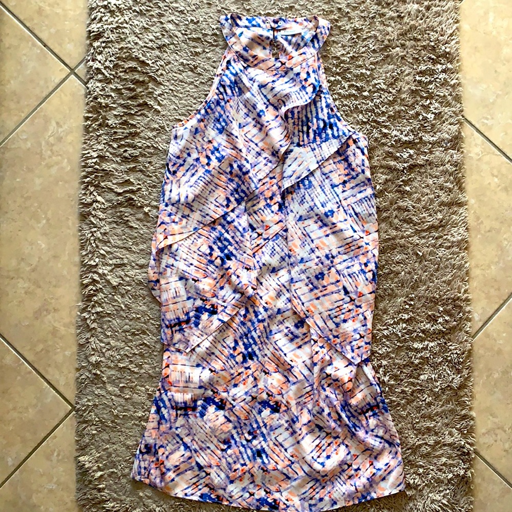 DKNYC Multicolored Flowing Sun Dress